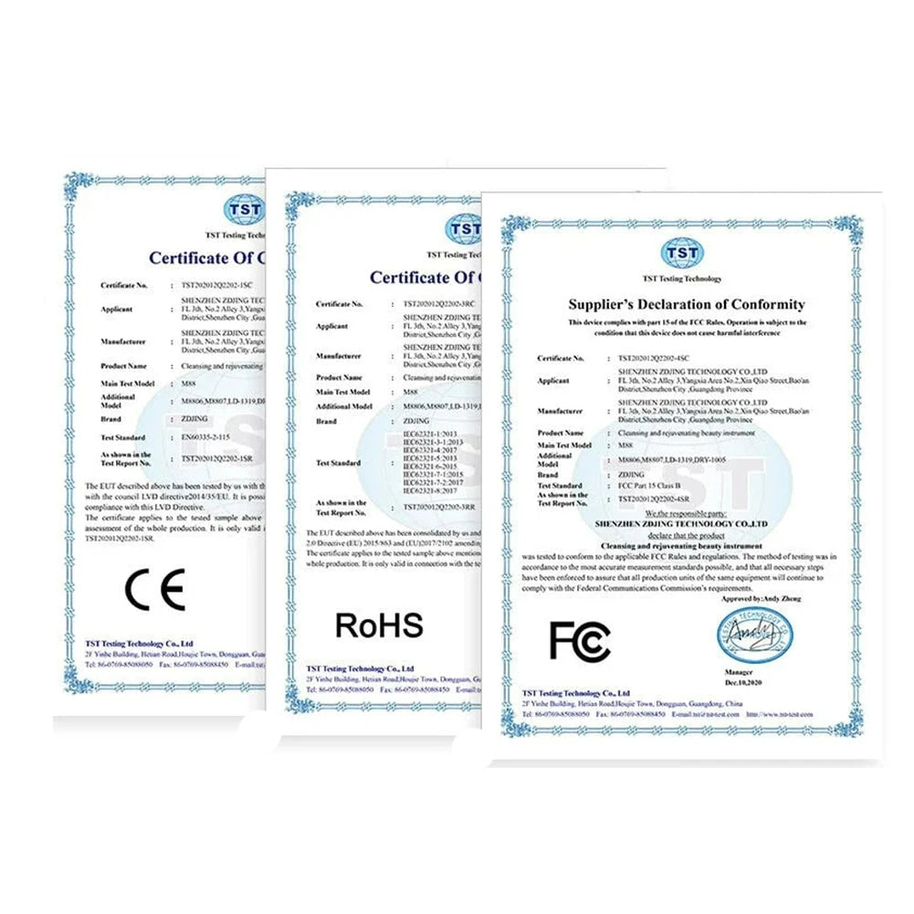 Çok Fonksiyonlu Yüz Kaldırma Lifting Sorble sertifika